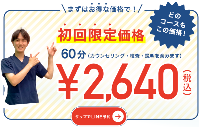 通常8,800円のところ初回特別価格2,640円